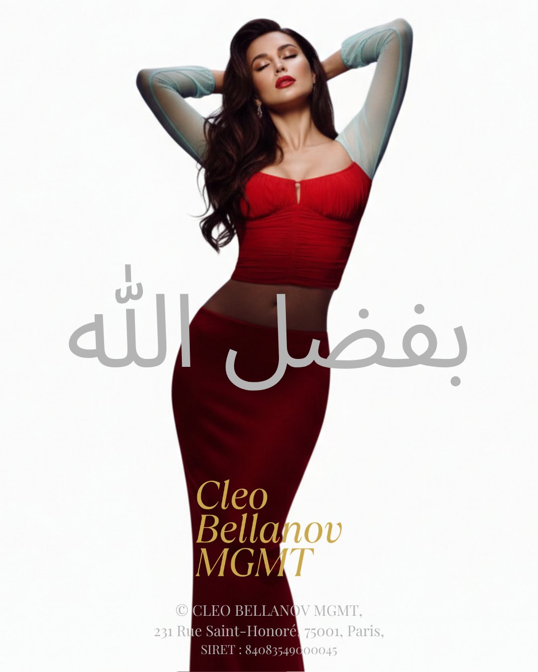 Cleo Bellanov MGMT — Éditorial RED OS Creator Community, castings Europe et Moyen-Orient